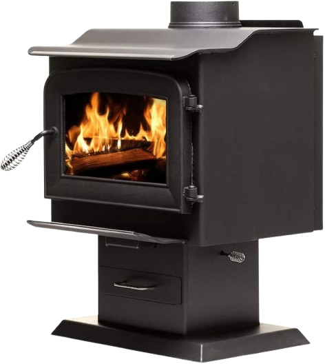 Pedestal Wood Burning Stove by Ashley Wood Stoves